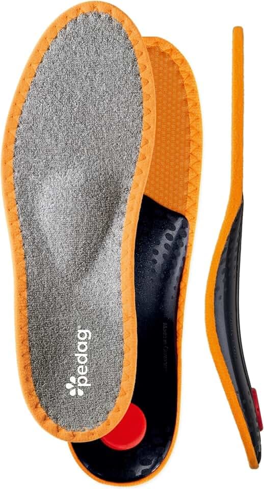 pedag Sneaker Magic Step Einlegesohle mit Memory Schaum – super Laufgefühl | polstert deinen Fuß individuell | Fußbett gibt Fuß, Knöchel & Kniegelenken Halt | Frottee nimmt Fußfeuchte auf