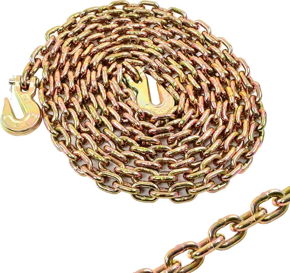 Heavy Duty G80 Transport Binder Chain 5/16'' Inch x 16 Feet