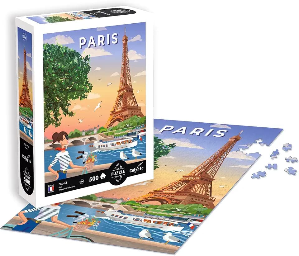 SentoSphère - Calypto – Puzzle 500 Teile Paris – ab 8 Jahren – Ref 7307
