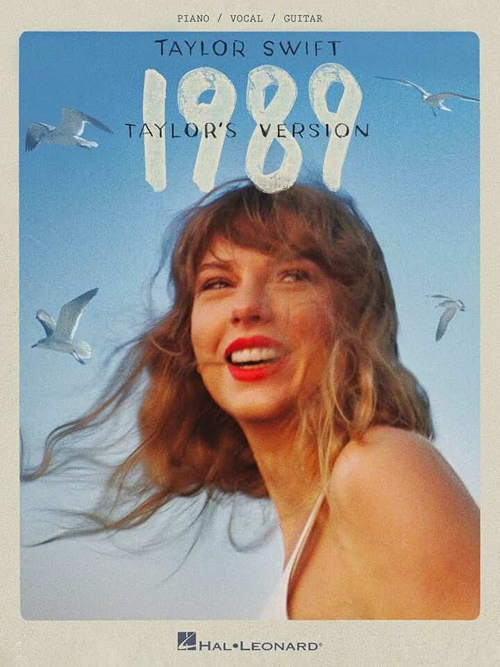 Taylor Swift: 1989 Taylor's Version Songbook für Klavier Gesang Gitarre | Pop Piano Sheet Music für Anfänger und Fans | Notenbuch mit 21 Songs aus dem Kultalbum | Piano Vocal Guitar Arrangements