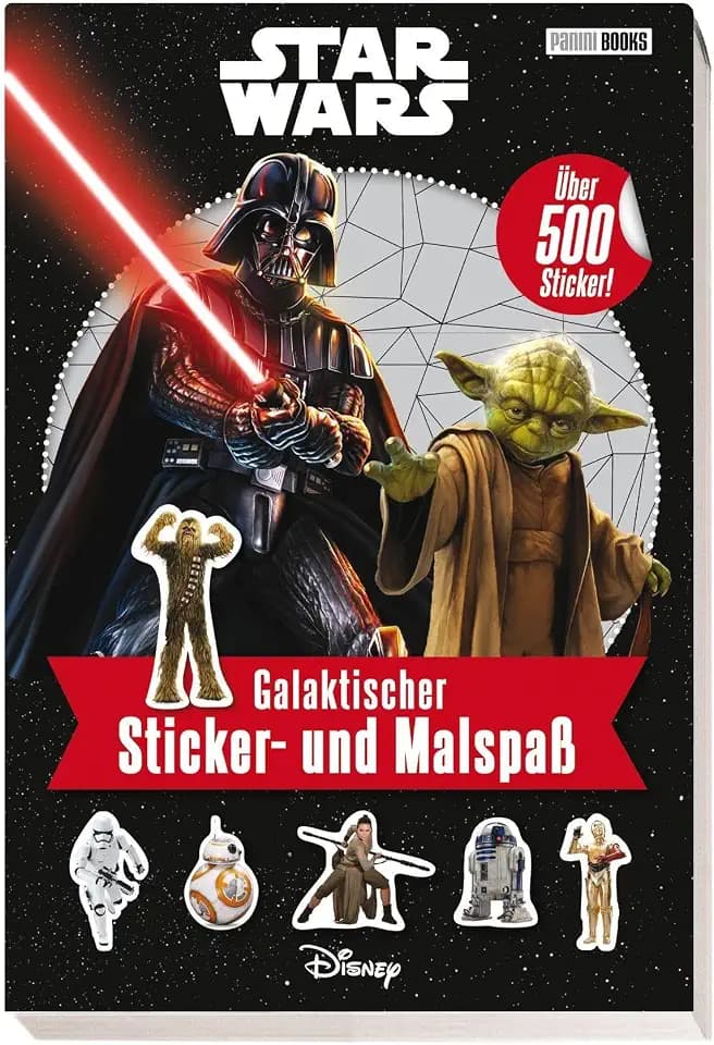 Star Wars: Galaktischer Sticker- und Malspaß: über 500 Sticker!