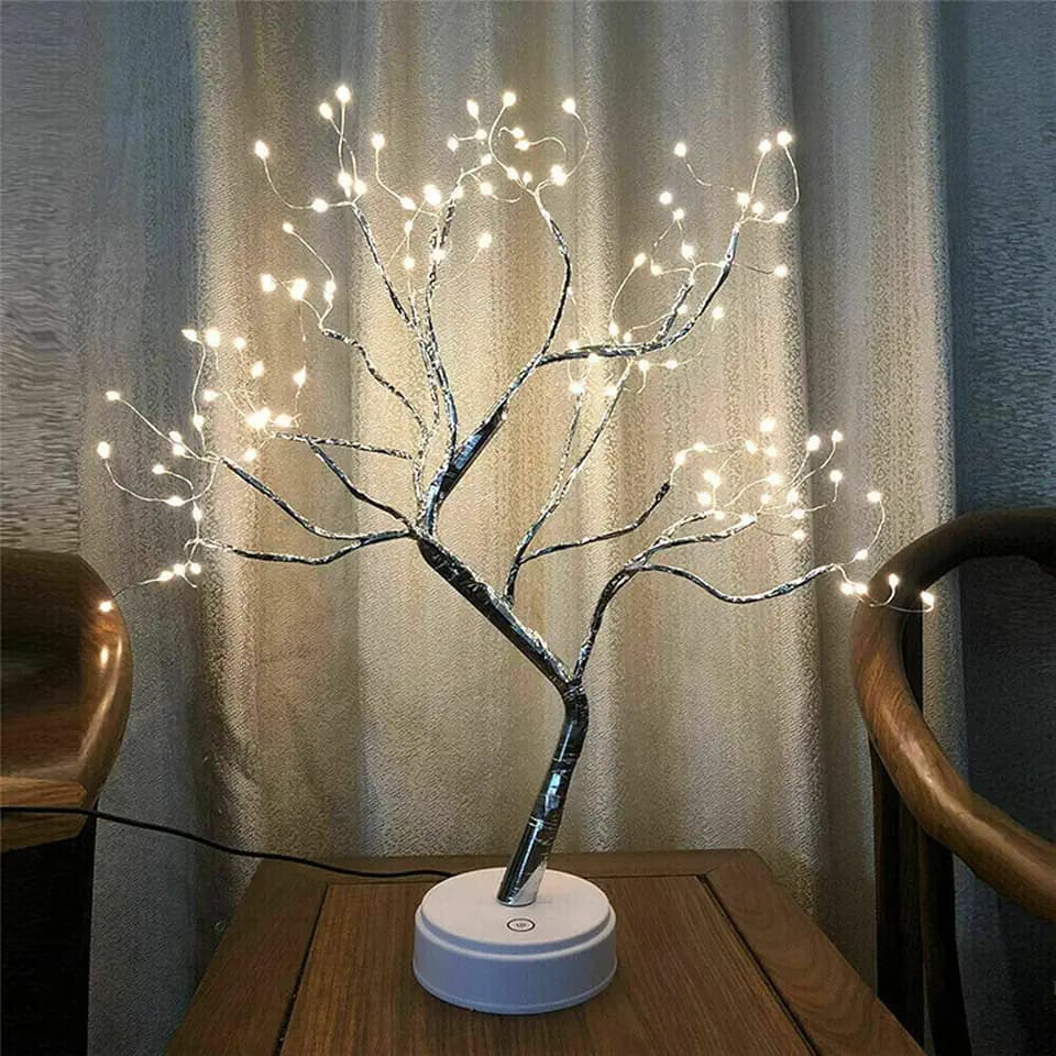 Weihnachten Birke Licht, 108 LED Bonsai Baum Lampe Beleuchtete Birke