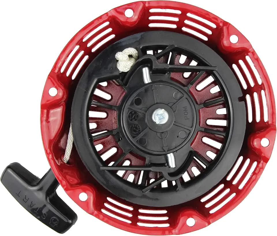 FDJ Upgraded Metal Recoil Starter Assembly for Honda GX160 GX200 5.5/6.5HP Engines - Heavy Duty Pull Cord Replacement for Generators & Water Pumps - Easy DIY Repair (Replaces OEM 28400-ZH8-013YA)