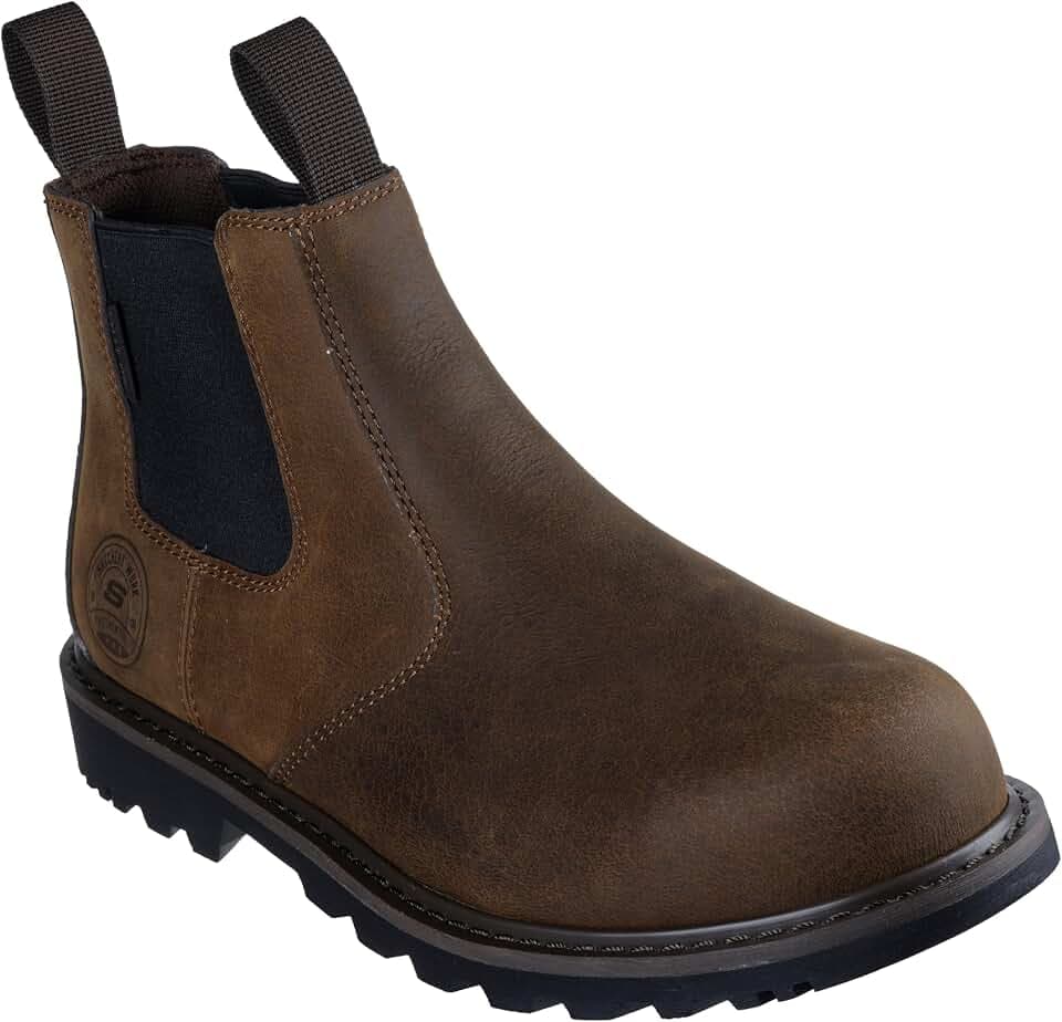Skechers Men's Longrider Chelsea Steel Toe