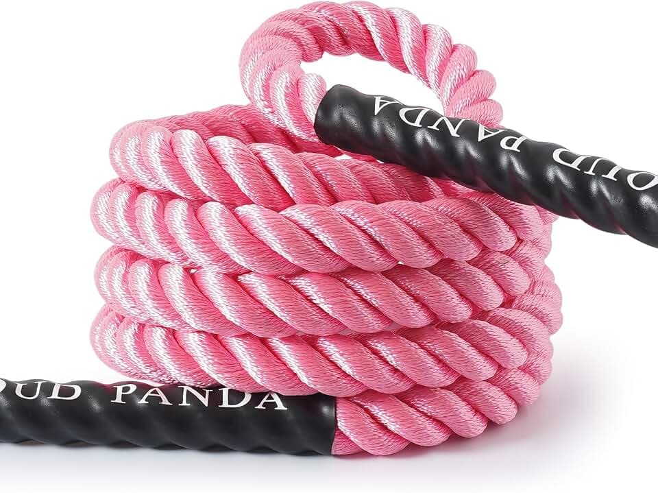 Schweres Springseil für Fitness, 0,9 kg/1,4 kg/2,3 kg, gewichtetes Springseil, Erwachsene, Männer/Frauen, Ganzkörpertraining, Krafttraining im Fitnessstudio, Verbesserung der Kraft und Muskelaufbau