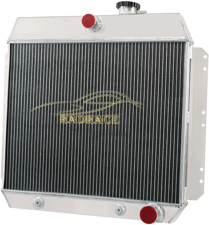 Aluminum Radiator for 1949-1954 Chevy 1950-54 Bel Air 49-1952 1951 Fleetline/Styleline Deluxe/Styleline Special Radiators 4 Row Core
