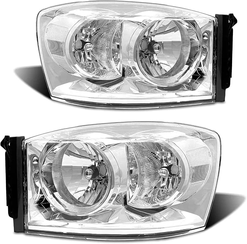 for 2006-2009 Dodge Ram 1500 & Dodge Ram 2500 Halogen Headlight