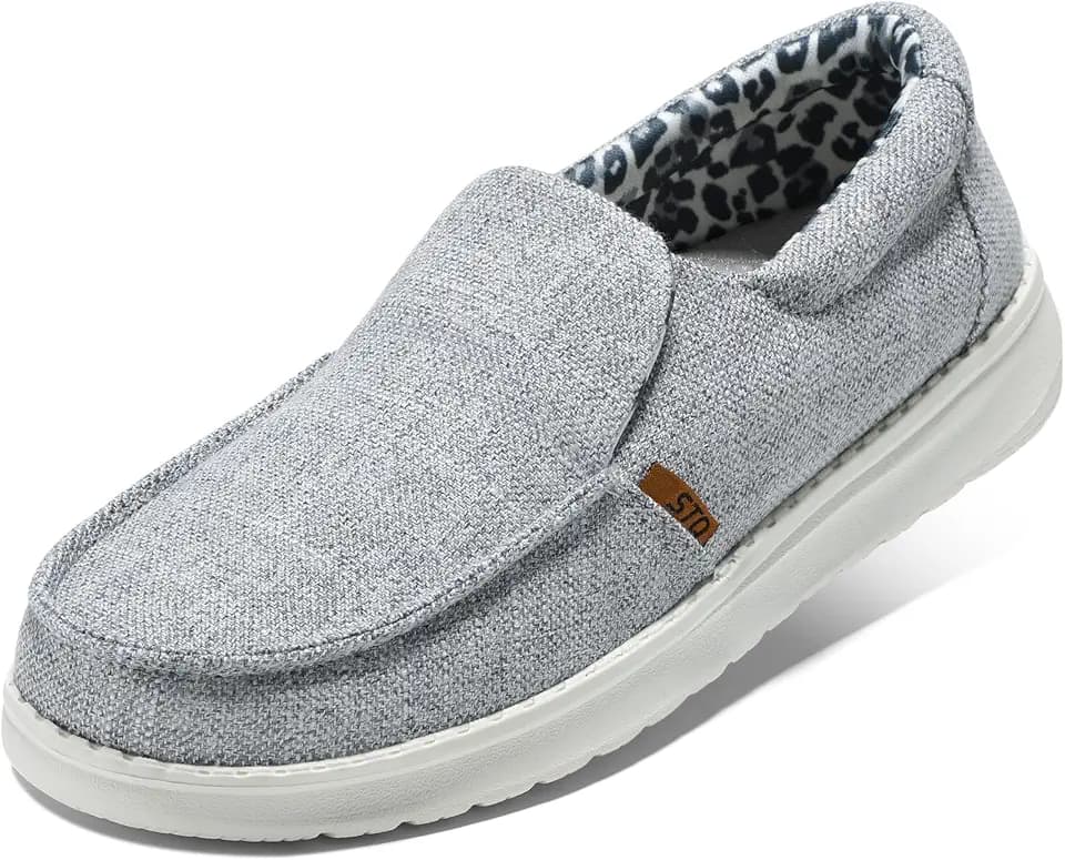 STQ Women's Classic Slip on Breathable Loafers Casual Comfort Shoes