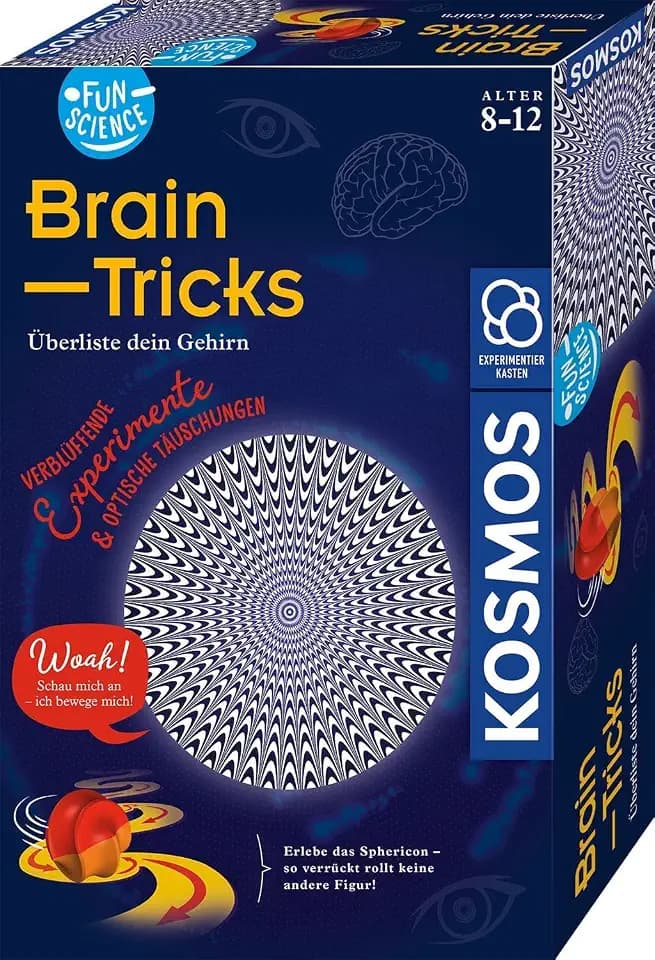 KOSMOS Fun Science - Brain Tricks, verblüffende Experimente