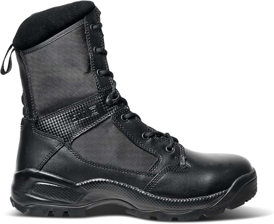 5.11 Tactical Mens ATAC 2.0 8-Inch Side-Zip Professional Work Duty Boots