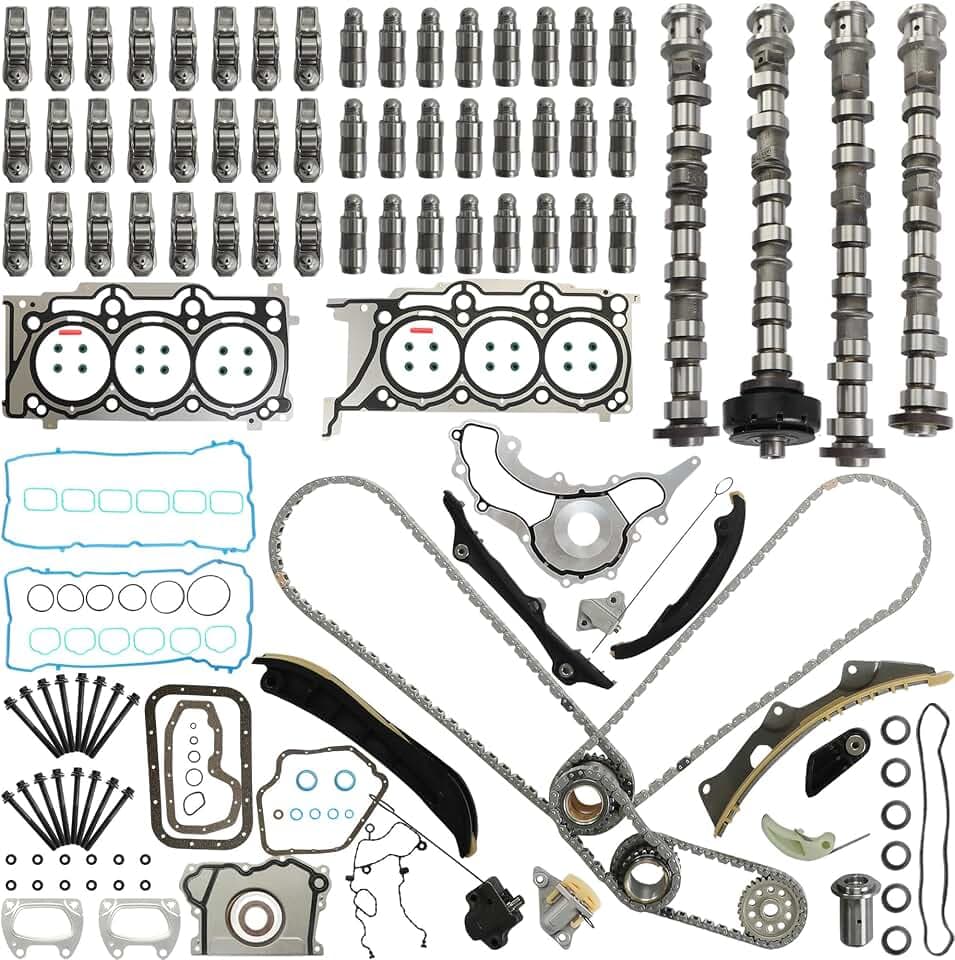 3.6L Camshaft Kit Rocker Arm Lifters Timing Kit For Jeep Chrysler Ram 11-16