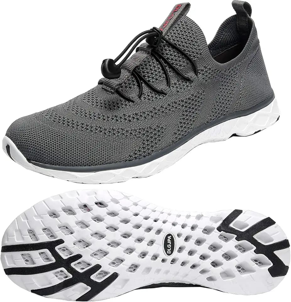 DLGJPA Men's Quick Drying Water Shoes Lightweight Sport Aqua Walk Shoes