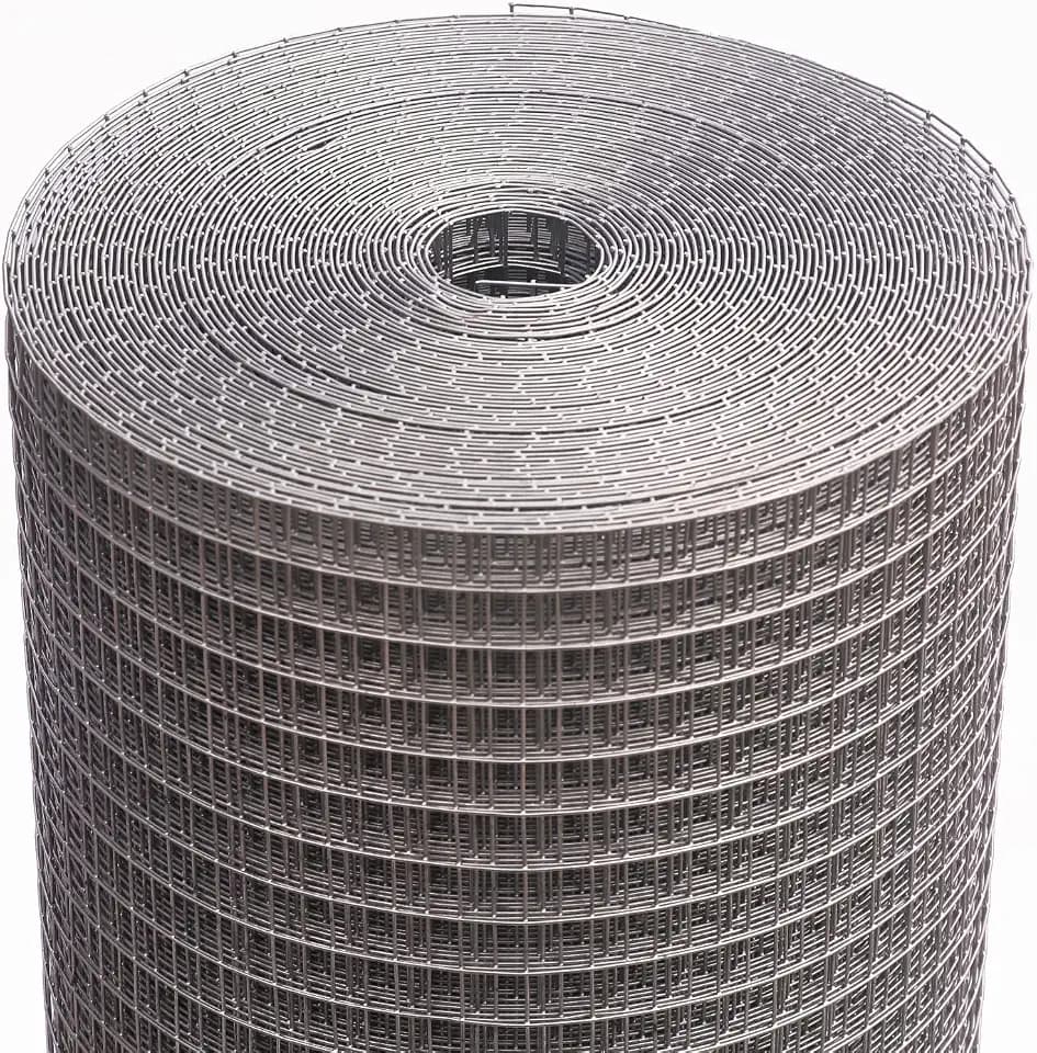 Hardware Cloth 36inx100ft 1/2 Inch 19 Gauge Galvanized After Welding Wire Cloth Fencing,Rabbit/Snake Wire mesh Roll,Chicken Wire Fencing