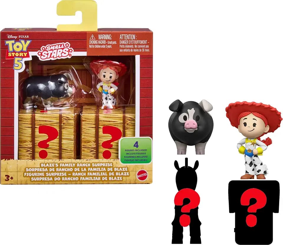 Mattel Disney and Pixar Toy Story 5 Blazes' Family Ranch Surprise Figures