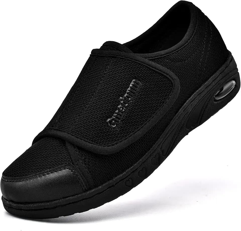 Women's Wide Shoes for Diabetic Edema Swollen Feet Elderly