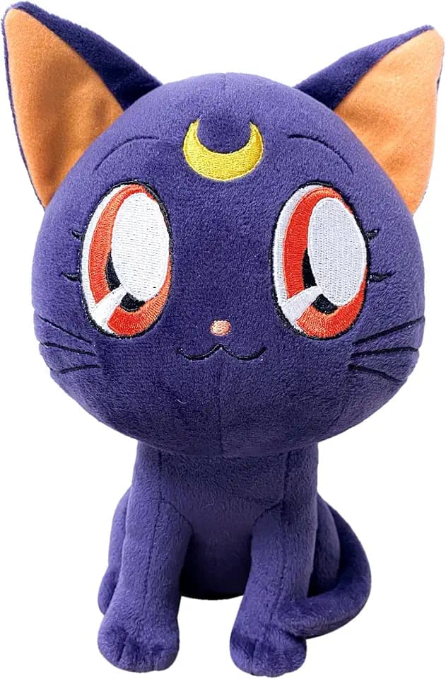 Great Eastern Entertainment Sailor Moon S - Luna (Cat) Plush 8" H