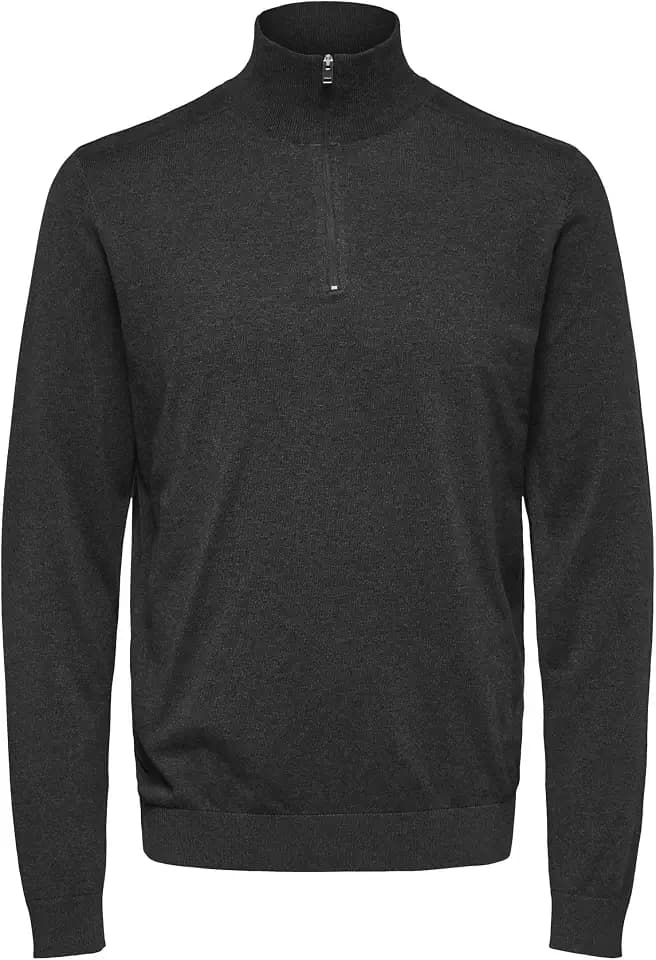 Selected Homme Male Strickpullover Half-Zip