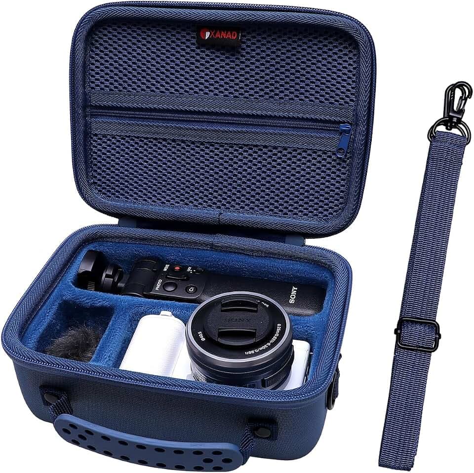 XANAD Tasche für Sony ZV-E10 Kamera (Blau)