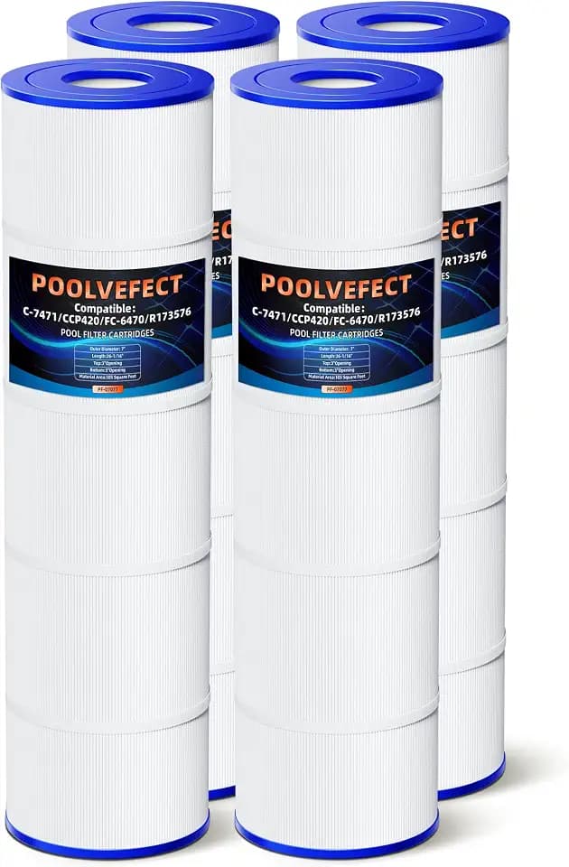 Pool Filter Cartridge Compatible with CCP420,4 x 105 Sq. Ft