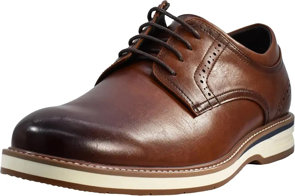 Rush Gordon Rush Men's Hybrid Dress Casual Lace-Up Derby Comfort Shoes