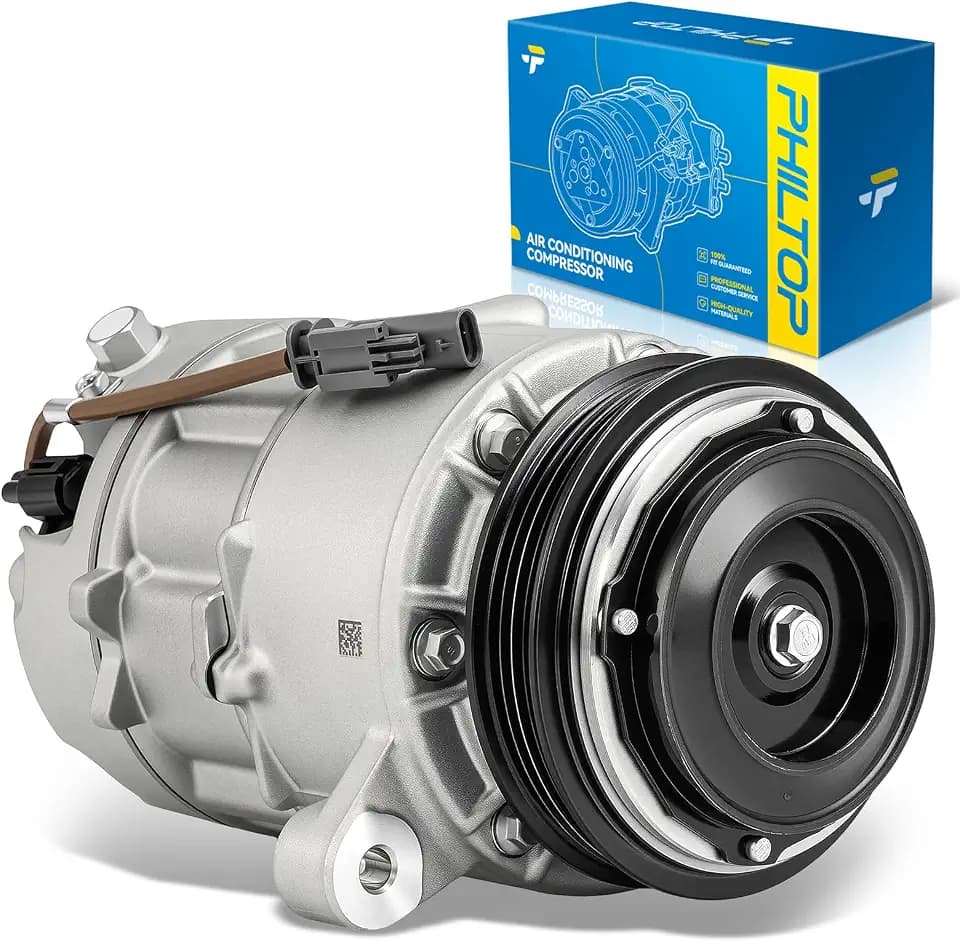 PHILTOP NEW AC Compressor w/Clutch for Silverado 3500 HD 2020-2025