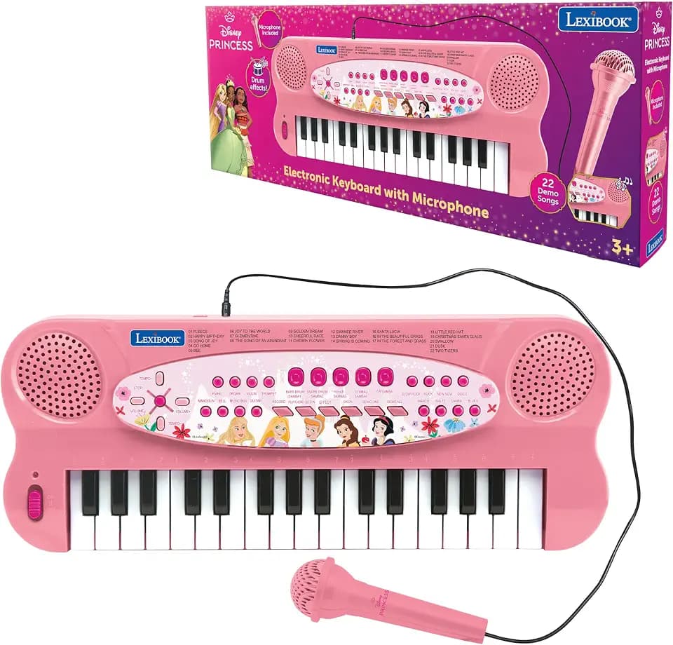 LEXiBOOK, Disney Princess Keyboard, K703DP