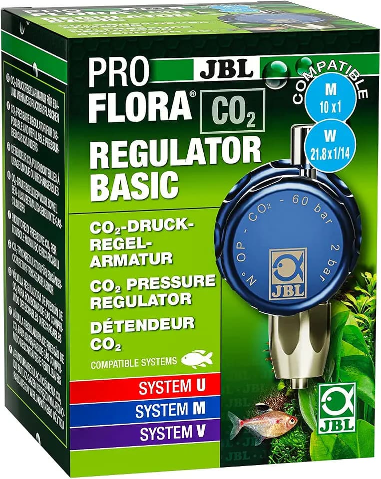 JBL PROFLORA CO2 REGULATOR BASIC, Druckregelarmatur für CO2-Düngeanlagen