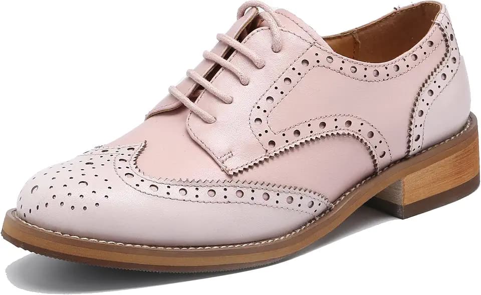 Women's Leather Oxford Shoes