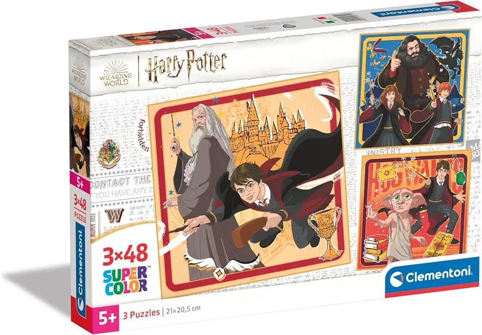 Clementoni Harry Potter Puzzle 3 x 48 Teile