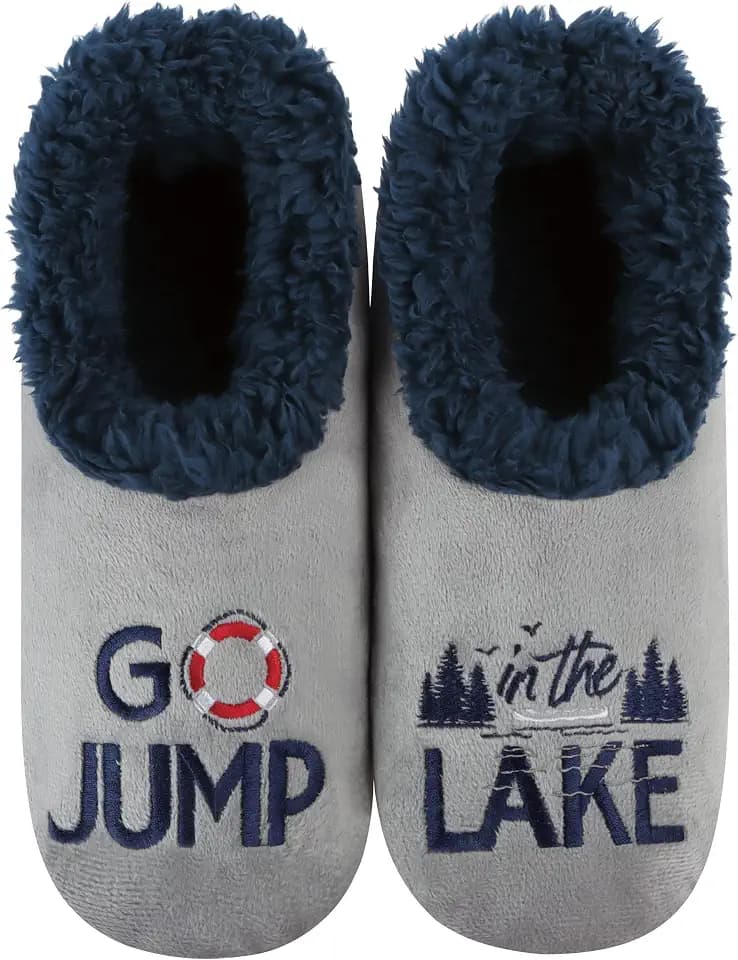 Snoozies Mens Pairables Mens Slippers House