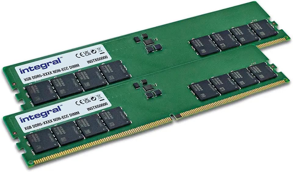 Integral 16GB Kit (2x 8GB) DDR5 RAM 5600MHz DIMM PC-Desktop-Arbeitsspeicher-Modul