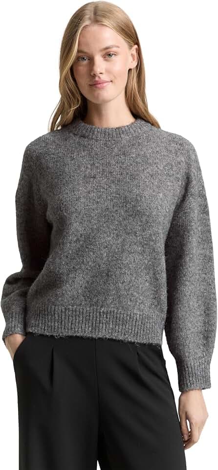 TOM TAILOR Denim Damen 1049069 Oversize Strickpullover