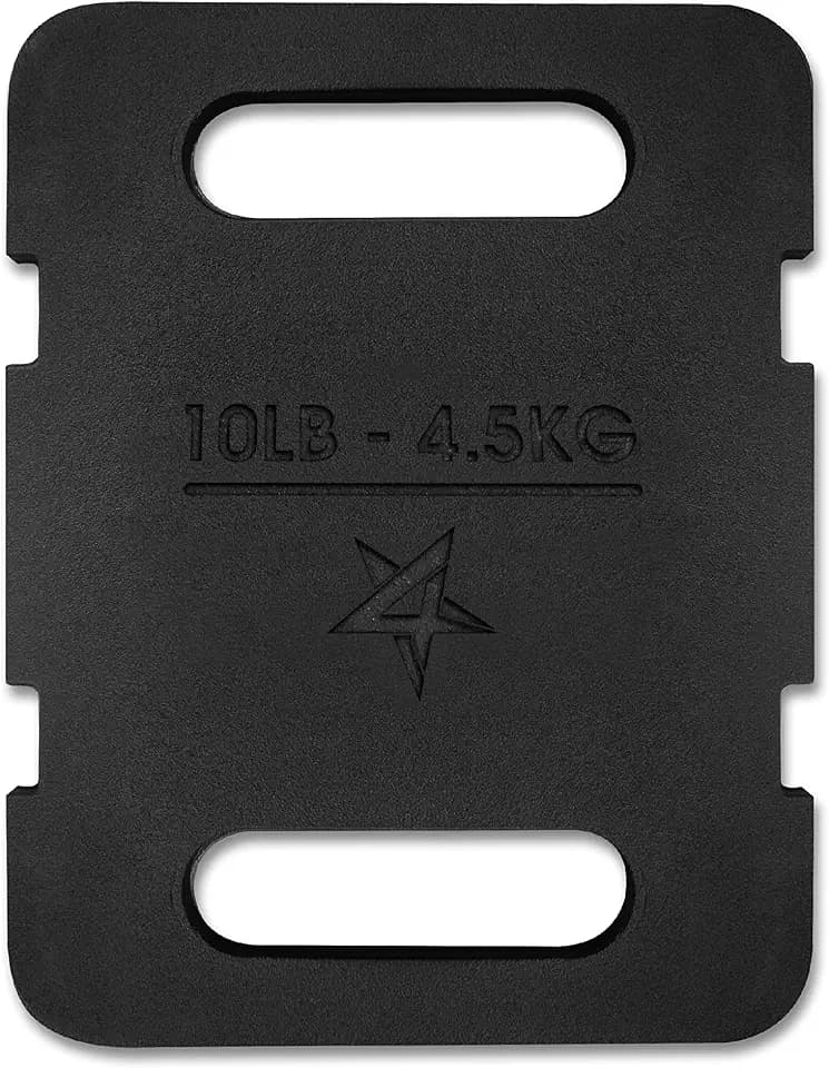 Yes4All Rucking Weight Plate, Cast Iron Backpack Training Weight