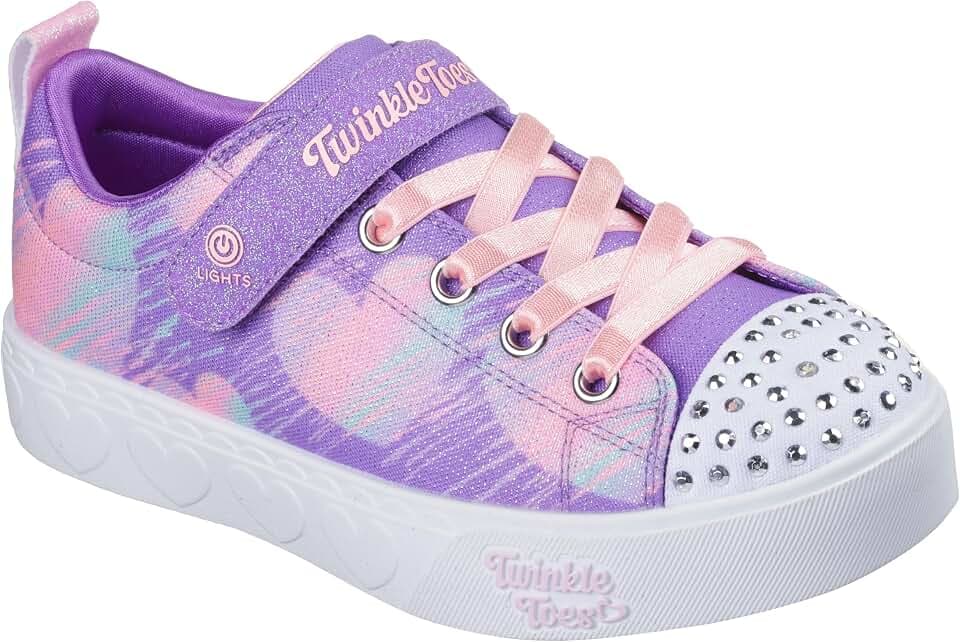 Skechers Girls Heart Steps - Heart Sketch