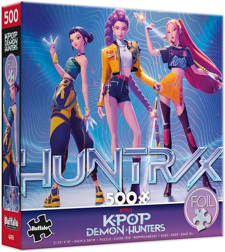 Ceaco - Kpop Demon Hunters Foil-Finish - 500 Piece Puzzle