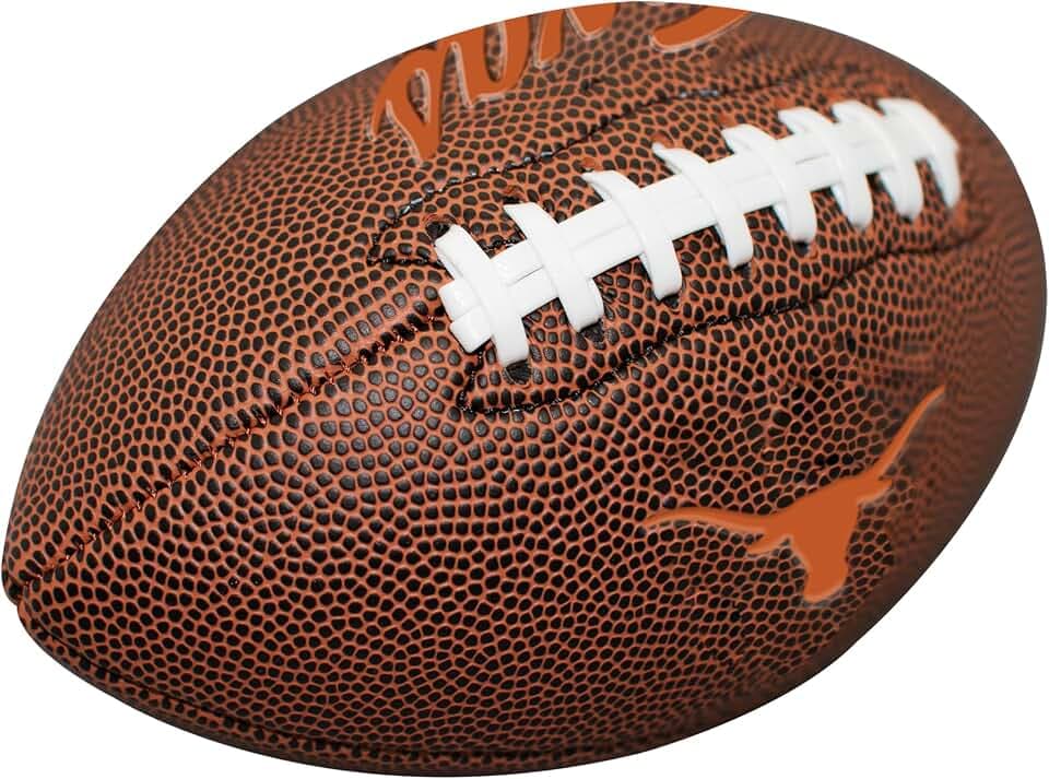 Logo Brands NCAA Mini Size Composite Football - Officially Licensed