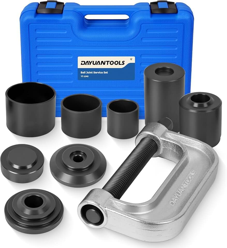 DAYUAN Ball Joint Press & U Joint Removal Tool Kit, Blue Case
