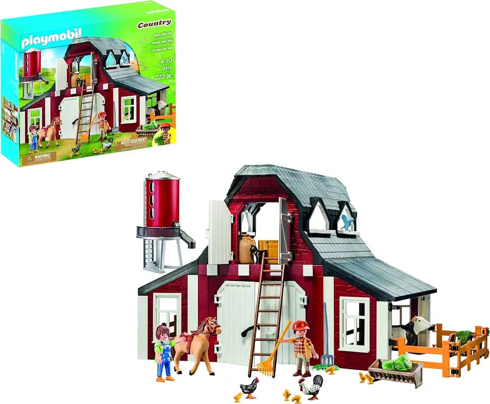 PLAYMOBIL Scheune mit Silo
