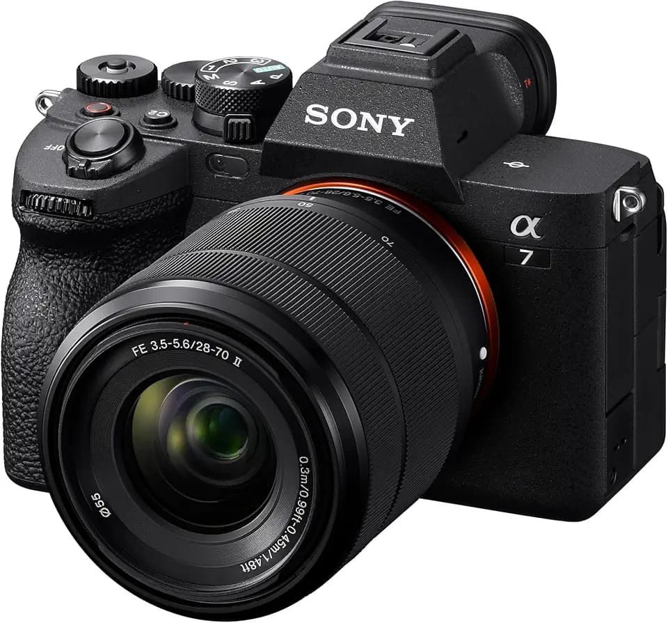 Sony Alpha 7 IV Vollformat Systemkamera mit 28–70mm II, 33 MP, 4K