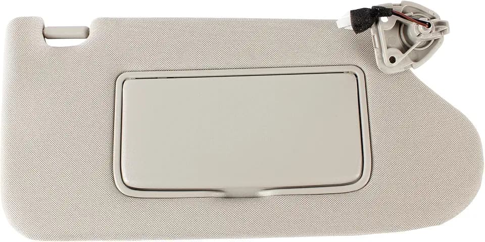 Passenger Side Sun Visor Compatible with Nissan Maxima 2016-2021 Sunvisor Replacement 96400-9DEOA(Gray) (Nissan Maxima-Right)