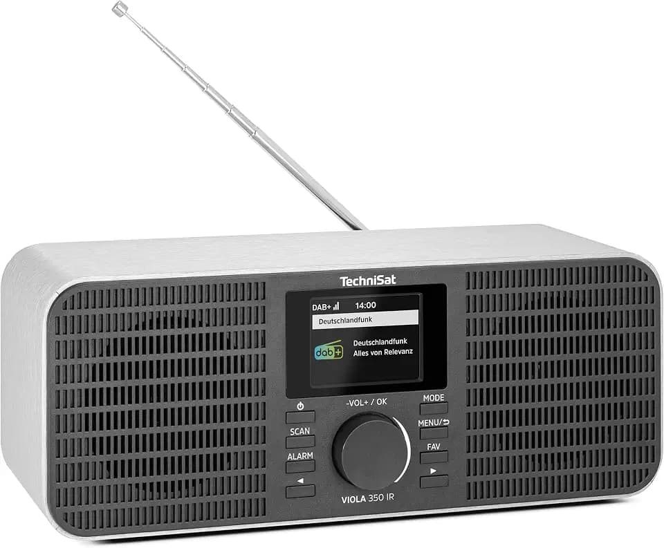 TechniSat Viola 350 IR – Stereo Internetradio mit DAB+, UKW