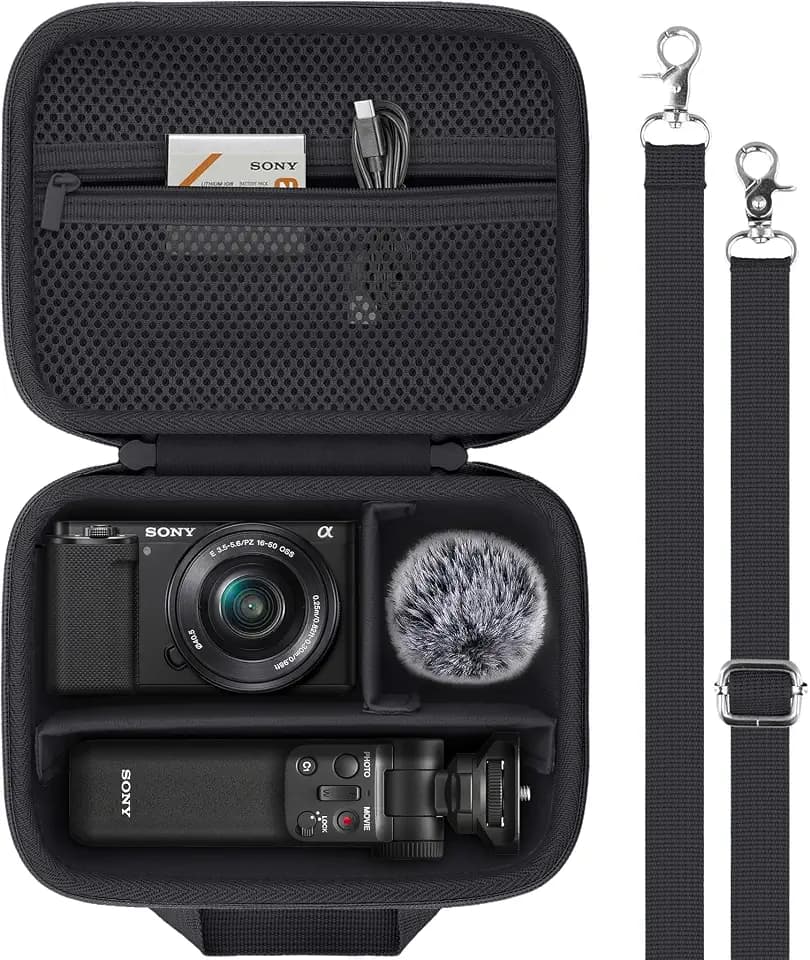 Hard Travel Case for Sony ZV-E10/ZV-E1/ZV-E10 II Vlog Digital Camera