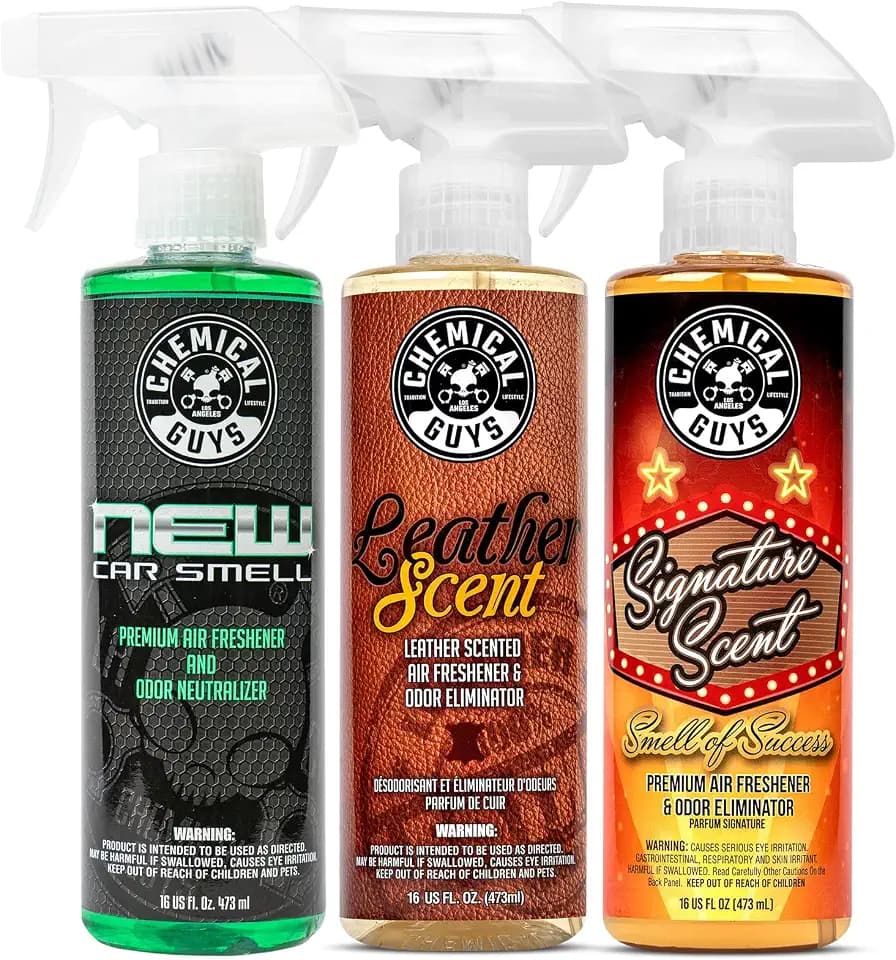 Chemical Guys Best Air Freshener Kit, 3 x 16 fl oz