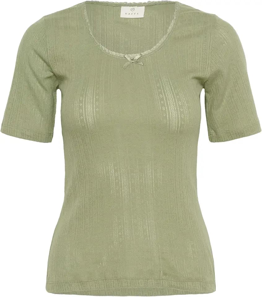 KAFFE Damen T-Shirt Kurzarm KAviba Kurzarm