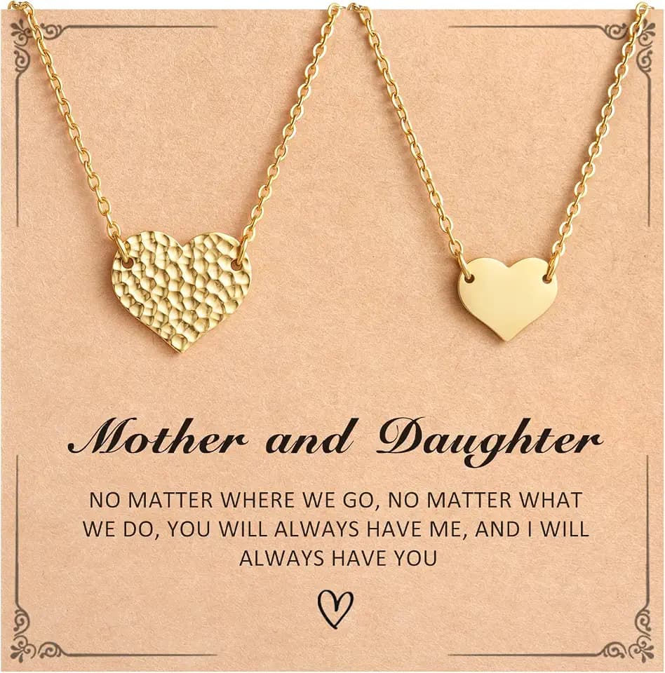 Mother Daughter Necklace Mommy and Me Matching Jewelry Gifts