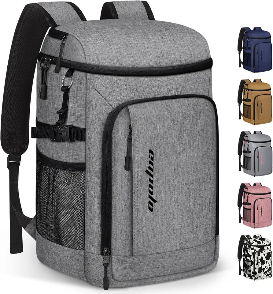 Capolo Cooler Backpack Insulated Leak Proof for Women Men Soft Cooler Bag