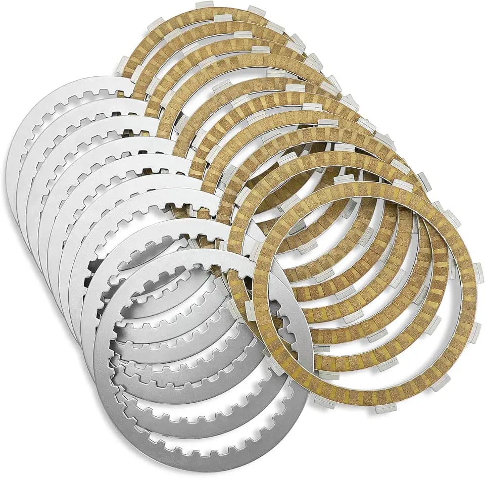 Twin Cam Extra Plates Friction Steel Clutch Disc Kit 19PCS