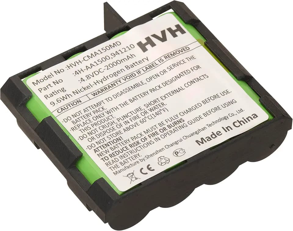 HVH 2000mAh Battery Replacement for Compex 4H-AA1500, 941210, Edge US, Energy, Enegry Mi-Ready, FIT, Fit 1.0, Fit 3.0, Mi, MI-Fitness, Mi-Sport, mi-Theta 600, Performance E Mi-Ready, Performance US