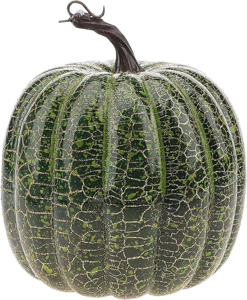 6.7 Inch Foam Pumpkin Large Fake Pumpkins Plastic Craft Pumpkin