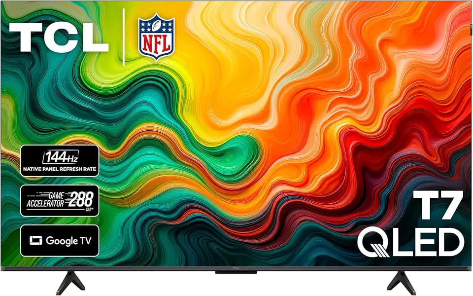 TCL 55" T7 4K QLED Google TV with 144Hz Gaming (55T7)